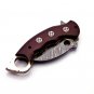 Handmade Damascus Folding Pocket knife Karambit Knife Hunting knife B-161