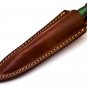6.5" Custom Handmade Damascus Steel Hunting Tri Dagger 144