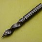 6.5" Damascus Fixed Blade Knife Handmade Tri Dagger Hand Forged Twisted Pattern Kris Blade new 135
