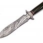 15" Custom handmade Forged Damascus Steel Hunting knife Dagger knife Handmade Damascus Steel Handle