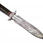 15" Custom handmade Forged Damascus Steel Hunting knife Dagger knife Handmade Damascus Steel Handle