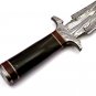 15" Custom handmade Forged Damascus Steel Hunting knife Dagger knife Handmade Damascus Steel Handle