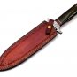 15" Custom handmade Forged Damascus Steel Hunting knife Dagger knife Handmade Damascus Steel Handle