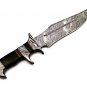 15" Coustom handmade Forged Damascus Steel Hunting knife 100% Handmade Damascus Steel Handle