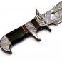 15" Coustom handmade Forged Damascus Steel Hunting knife 100% Handmade Damascus Steel Handle
