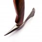 17.5" Custom Hand Made Forged Carbon Steel Hunting Axe Fixed Blade with Beautiful Design