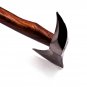17.5" Custom Hand Made Forged Carbon Steel Hunting Axe Fixed Blade with Beautiful Design