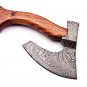 Custom Handmade Damascus Steel Tomahawk Axe Viking Hunting CAMPING AXE Vantage AXE Battle