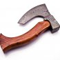 Custom Handmade Damascus Steel Tomahawk Axe Viking Hunting CAMPING AXE Vantage AXE Battle