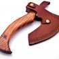 Custom Handmade Damascus Steel Tomahawk Axe Viking Hunting CAMPING AXE Vantage AXE Battle