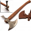 Custom Handmade Carban Steel Tomahawk Axe Viking Hunting CAMPING AXE Vantage AXE Battle