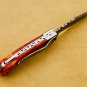 Damascus Steel Folding Pocket Knife Handmade Knife for Men Blade