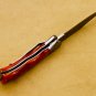 Damascus Steel Folding Pocket Knife Handmade Knife for Men Blade