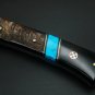 Black Panther 12 Inches Long 7 Inches Blade 18 Ounce 440c stainless steel Black Chef Cleaver Knife