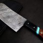 DS Black Panther Damascus Chef Cleaver Blade Knife Chopper Knife World Class Knives