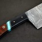 DS Black Panther Damascus Chef Cleaver Blade Knife Chopper Knife World Class Knives