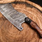 Damascus Blade Cleaver Knife 14.5 Inches Long 9 Inches Blade 18 Chef Cleaver Blade Knife Hand Made
