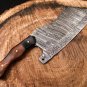 Damascus Blade Cleaver Knife 14.5 Inches Long 9 Inches Blade 18 Chef Cleaver Blade Knife Hand Made