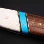 Qinling panda 12 Inches Long 7 Inches Blade 16.5 stainless steel Black Coated butcher Knife