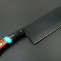 African Buffalo 12 Inches Long 7 Inches Blade 16.5 Ounce 440c stainless steel Black Coated Chef