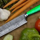 Long 8 “Blade ” 10 oz Razor Sharp, Superb Edge Retention, Hand made Damascus professional