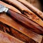 Brown Trout Chef Knife 13.5 Long 8.2 Blade 9.1 oz Sharp Hand Made Damascus Chef Knives