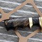 Copperhead Snake 13&acirc;�&sup3; Long 8&acirc;�&sup3;Blade &acirc;�� 12oz Damascus steel Hunting Bowie Handmade Knife