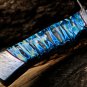 Azure Dragon Knife 16 Long 10.5 Blade 25.3 Ounce Damascus Fixed Blade Hunitng knife Damascus Steel