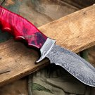 Redback 12″ Long 7″Blade ” 12oz Damascus steel Hunting Bowie Handmade Knife