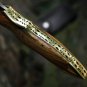 Peshkabz 9″ Long 4″ Blade 7.7 Ounce Damascus Pocket Knife Handmade Damascus Pocket Folding Knife