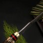 Banded Flying Snake Knife 12 in Long 7 in Blade 12 Ounce Damascus Hunting Fixed Blade