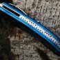 VG12 5″ Closed 4″Blade Pocket Knife Hunting Knife Titanium handle