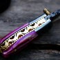 Fly 3.5â³ Long 1.5â³Bladeâ 2oz Damascus Neck Knives Handmade Damascus Pocket Folding Knife