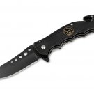 Pocket Knife 440A Aluminum Liner lock Flipper Special Forces Assisted