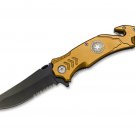 Pocket Knife 440A Aluminum Liner lock Flipper