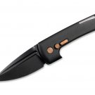 Pocket Knife 154CM Aluminum Darriel Caston Button Lock Push Button