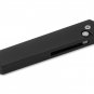 Pocket Knife 154CM Aluminum Lucas Burnley Push Button Compact Automatic Black