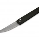 Pocket Knife 154CM Aluminum Lucas Burnley Push Button