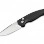 Pocket Knife 154CM Aluminum Jesper Voxnaes Push Button Push Button