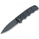Pocket Knife D2 Aluminum Button Lock Push Button
