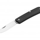 Pocket Knife 12 C27 G10 Slip joint Nail Nick With Leather Sheath