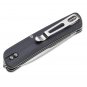 Pocket Knife 12 C27 G10 Slip joint Nail Nick With Leather Sheath