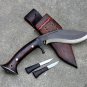 Real working kukri knife-6 inches Blade hand forged khukuri knife-working-Full tang-Fixed Blade