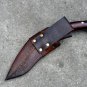 Real working kukri knife-6 inches Blade hand forged khukuri knife-working-Full tang-Fixed Blade