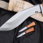 Hand forged kukri knife- 8 Inches Blade kukri/ khukuri- 5160 leaf spring of truck Balance water