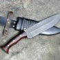 Personalized Hand Crafted Bowie knife- 9 inches long fix Blade Camping knife-Tempered-Sharpen