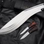 Hand forged kukri knife-12 inches Blade prince kukri- 5160 leaf spring of truck- Balance water