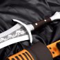15 inches Blade Hand forged Pippin Dagger-Handmade mini sword-Forged-leaf spring-Tempered-Sharpen