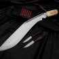 13 inches Blade Hand forged kukri-khukuri-Handmade kukri knife-Full tang-leaf spring of truck