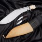 Hand forged kukri knife 10 Inches Blade kukri machete leaf spring of truck Balance water tempered